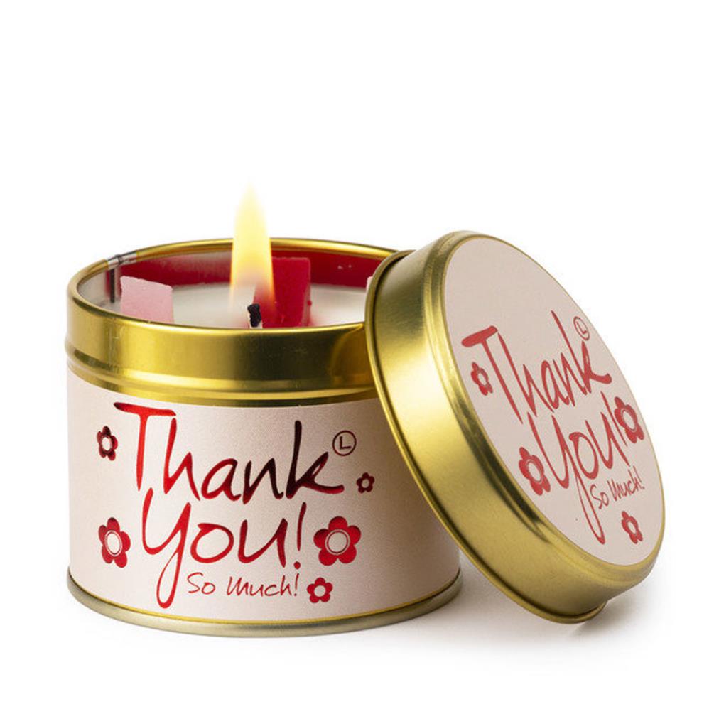 Lily-Flame Thank You! Tin Candle £9.89